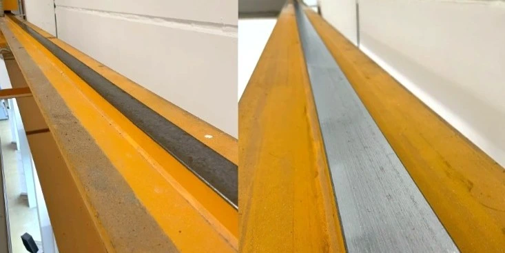 Kranschienenbearbeitung